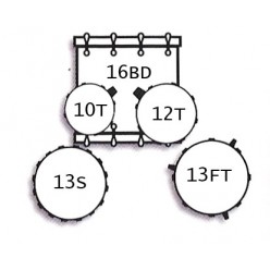 TAMBURO TB T5S16BSSK T5 Series